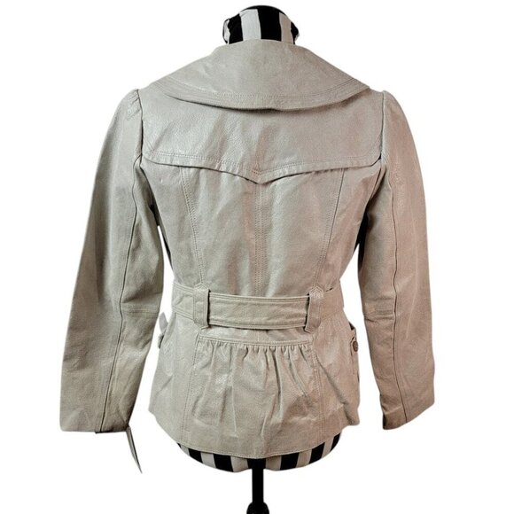 ✨ Bernardo Collection Pearl Leather Jacket – New w/ Tags – Small ✨ - Picture 5 of 11
